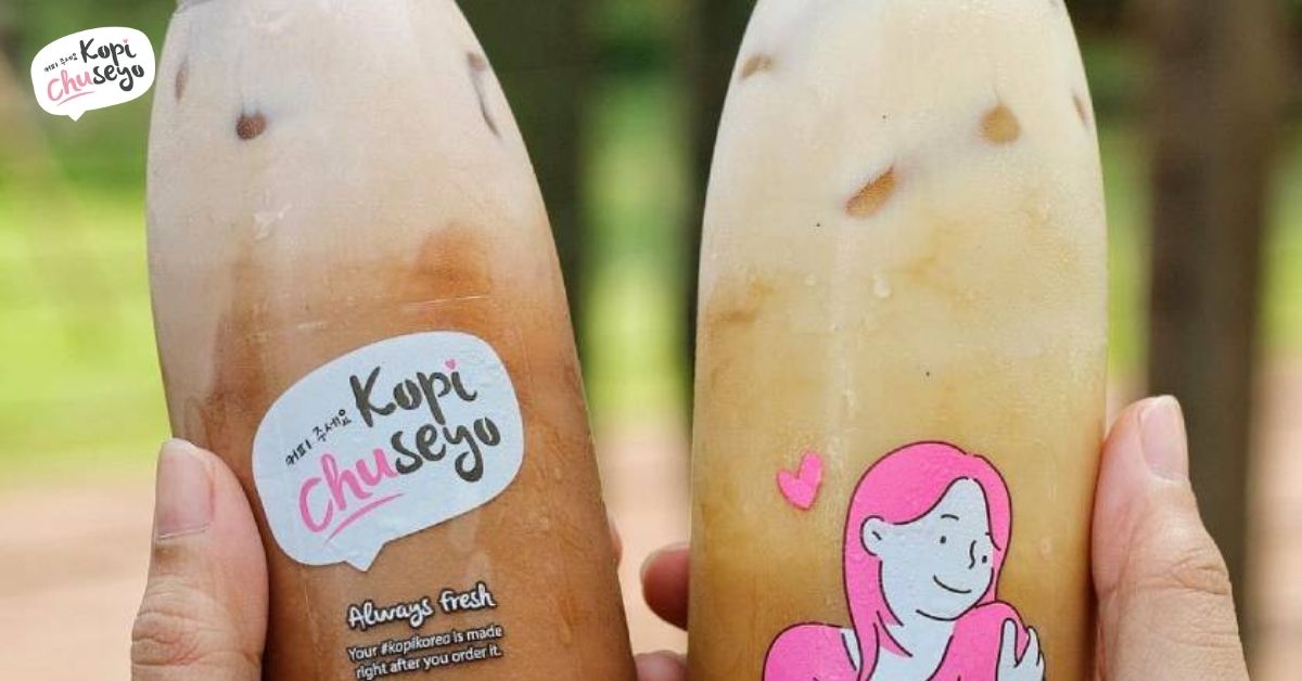 franchise-kopi-korea-kekinian-strategi-pemasaran-usaha-cafe-Kopi-Chuseyo-minuman-ala-korea
